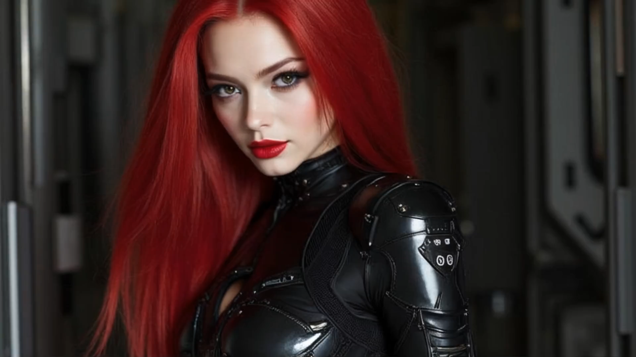 Hannah – sci-fi latex