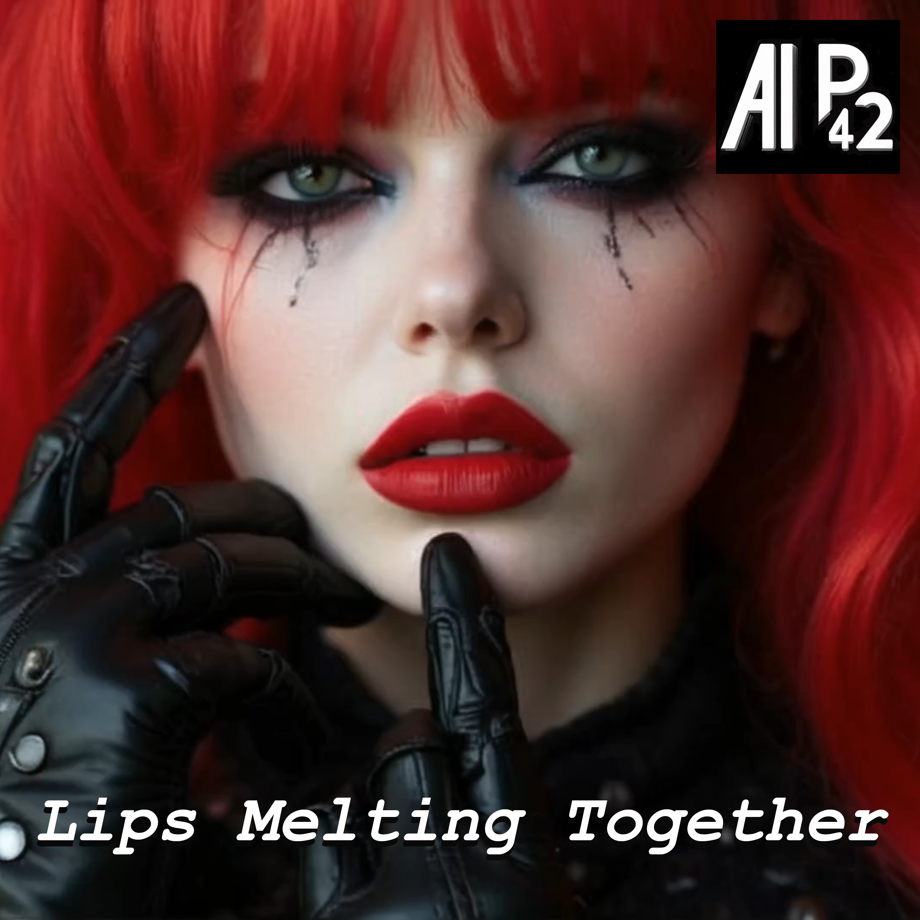 Lips Melting together